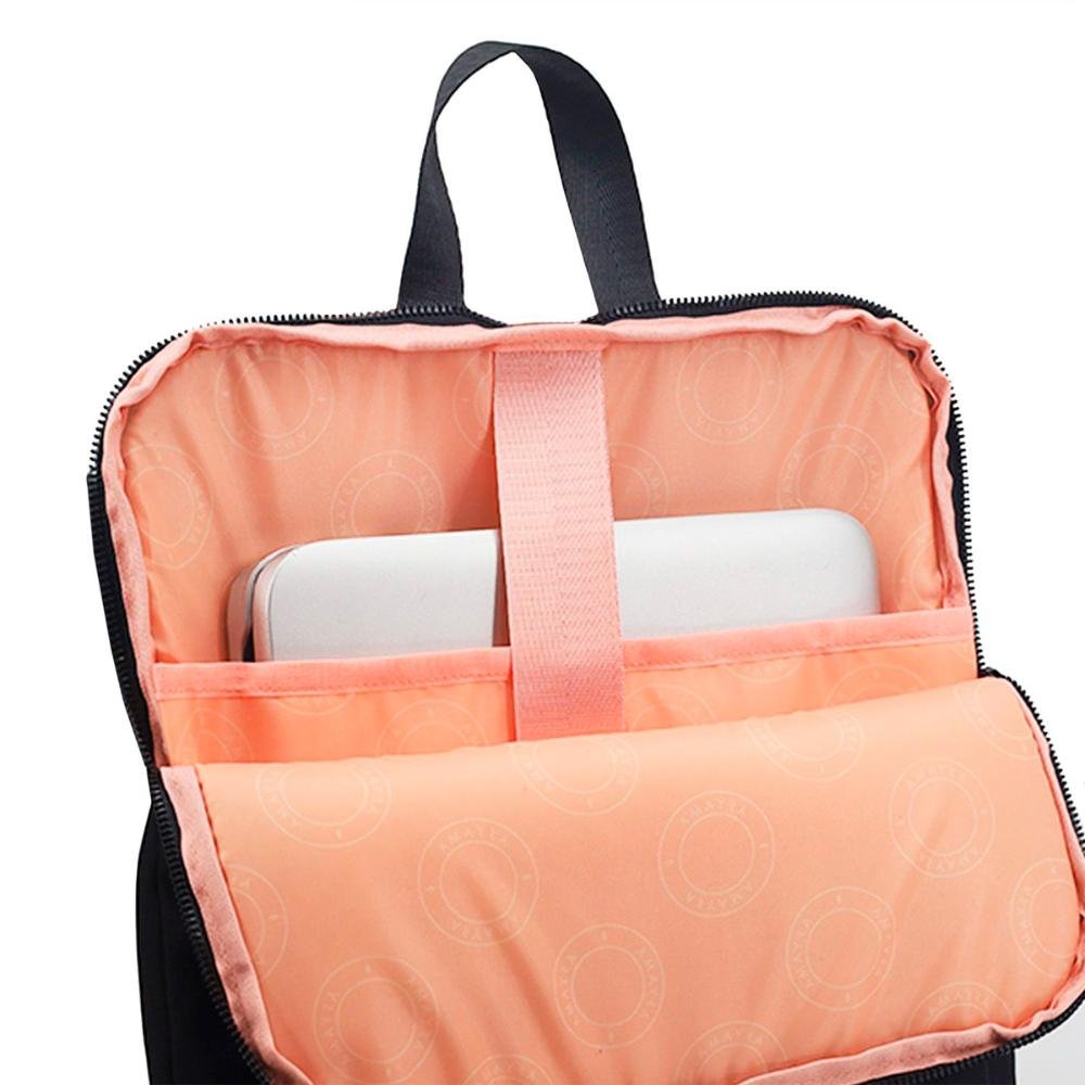 Mochila Feminina Laptop New Sport Amayra Preto 4