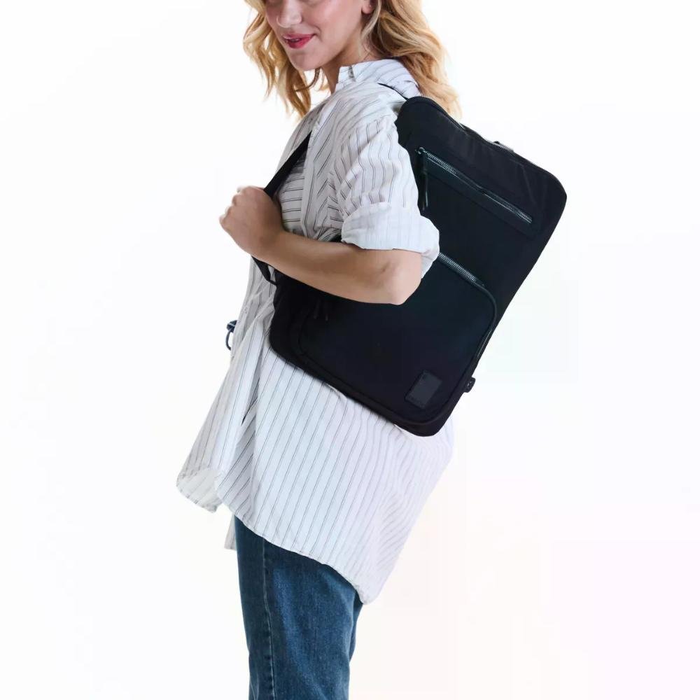 Mochila Feminina Laptop New Sport Amayra Preto 5