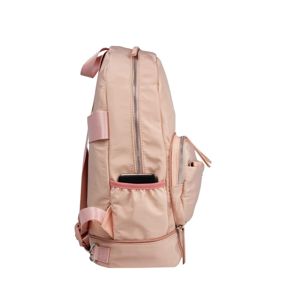 Mochila Nylon 2 em 1 LPN001 Le Postiche Rosa 3