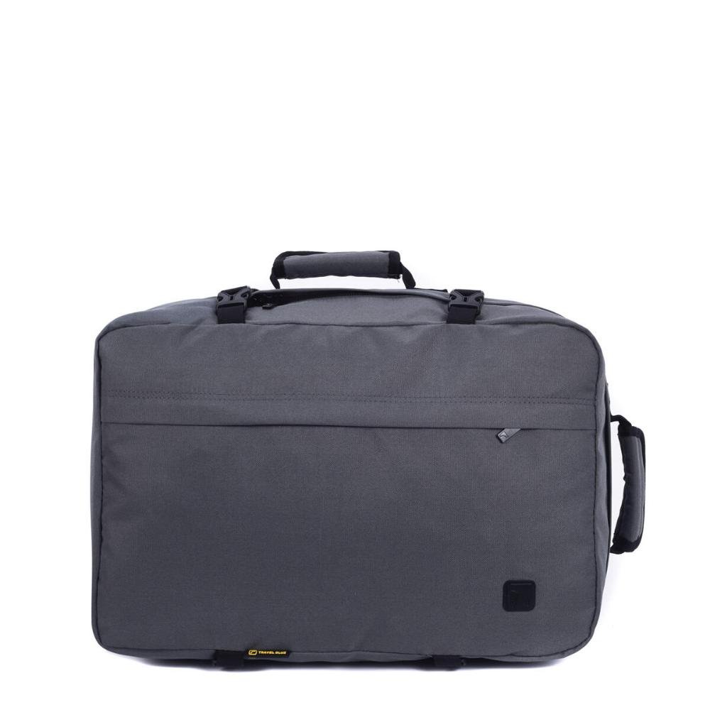 Mochilla Notebook 15,4'' Masculina Trekker Travel Blue Cinza 5