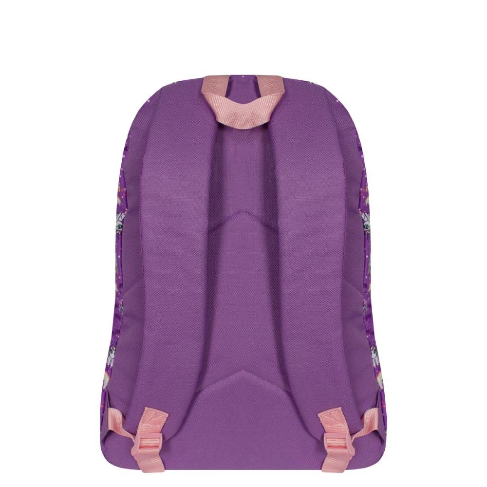 Mochila Unicórnio Juvenil Luxcel Roxo 3
