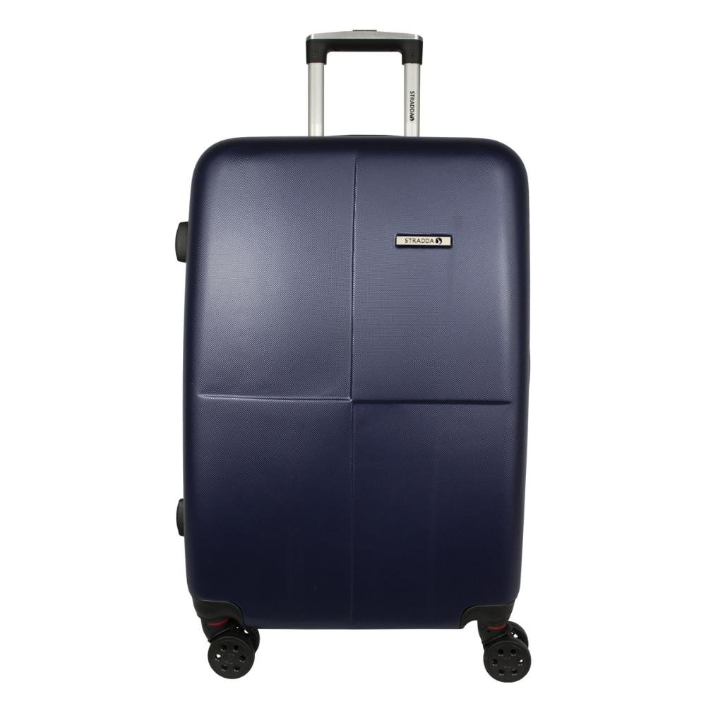 Mala de Viagem Média 23kg Rígida Rodas Giro 360° Verona Stradda