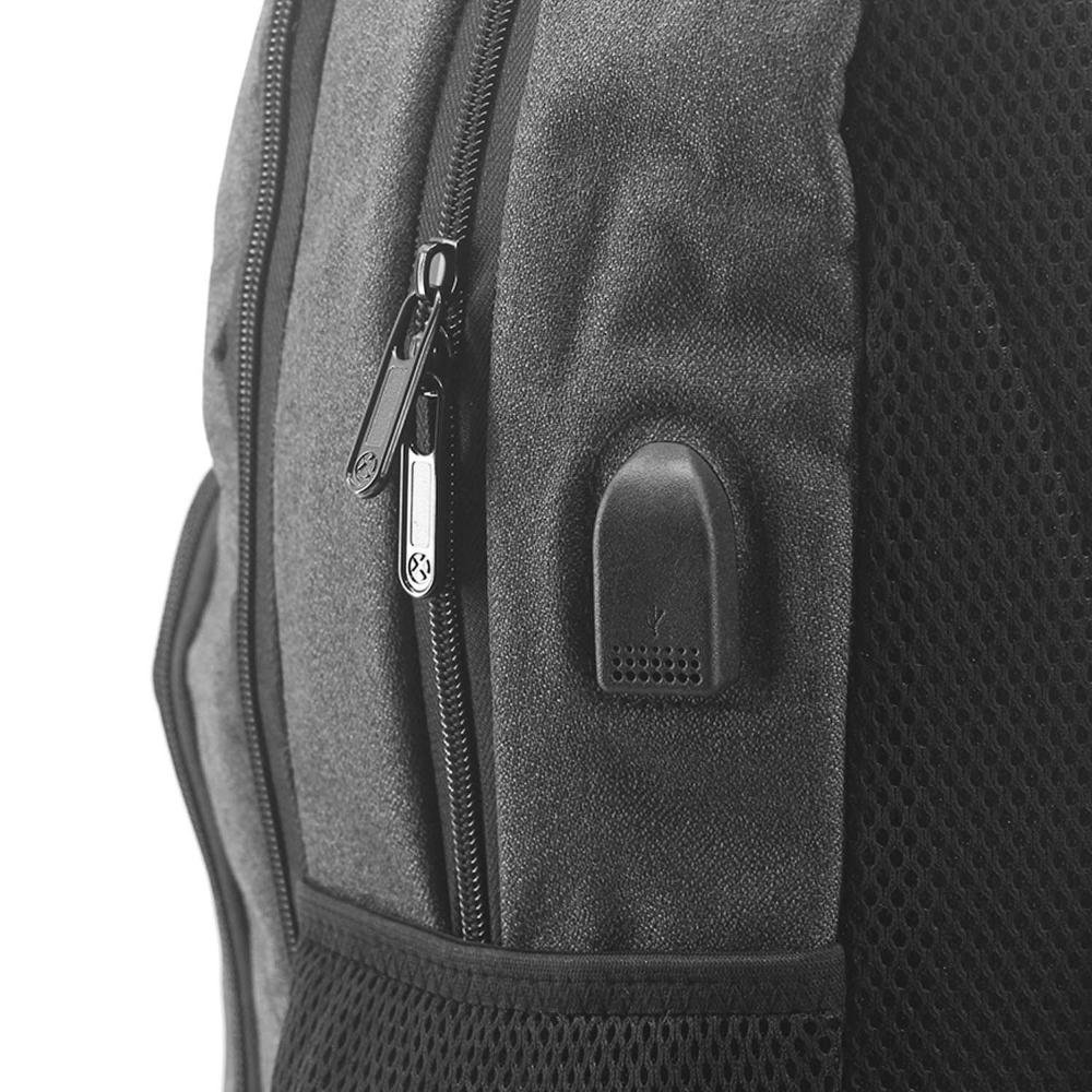 Mochila Notebook 18" USB 62.3826.1 Unicross Preto 6