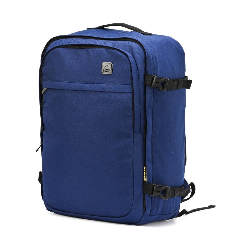 Mochila Notebook 15,4'' Masculina Venture Travel Blue Azul 3