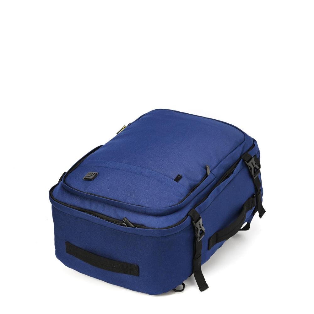 Mochila Notebook 15,4'' Masculina Venture Travel Blue Azul 6