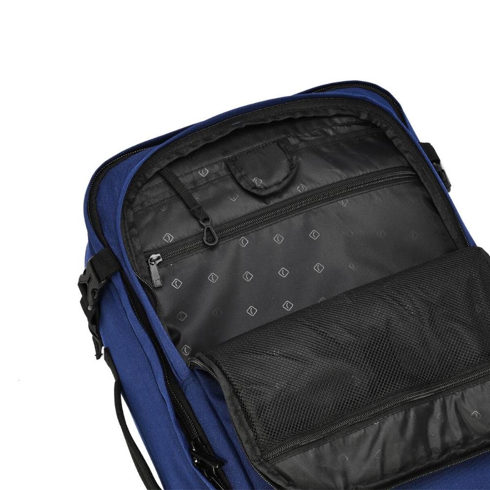 Mochila Notebook 15,4'' Masculina Venture Travel Blue Azul 8
