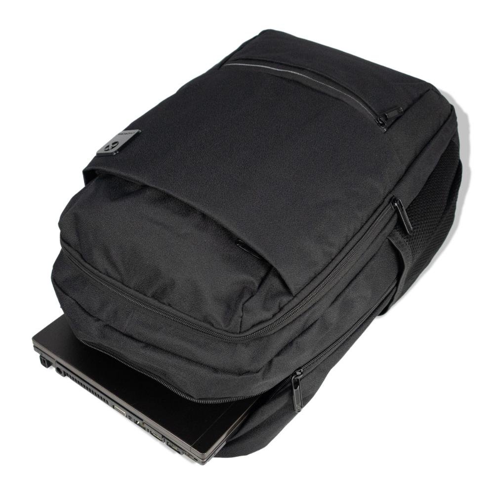 Mochila Notebook 18" USB 2 Bolsos 62.3825.1 Unicross Preto 6