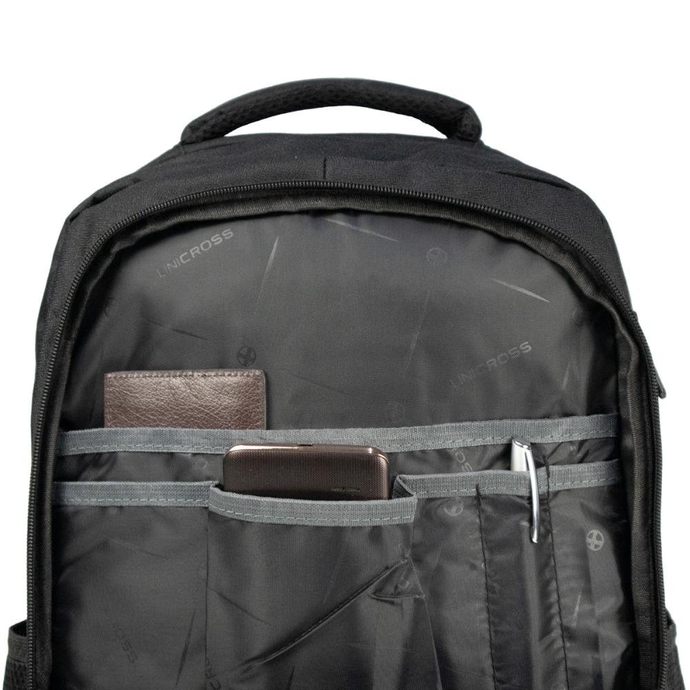 Mochila Notebook 18" USB 2 Bolsos 62.3825.1 Unicross Preto 7