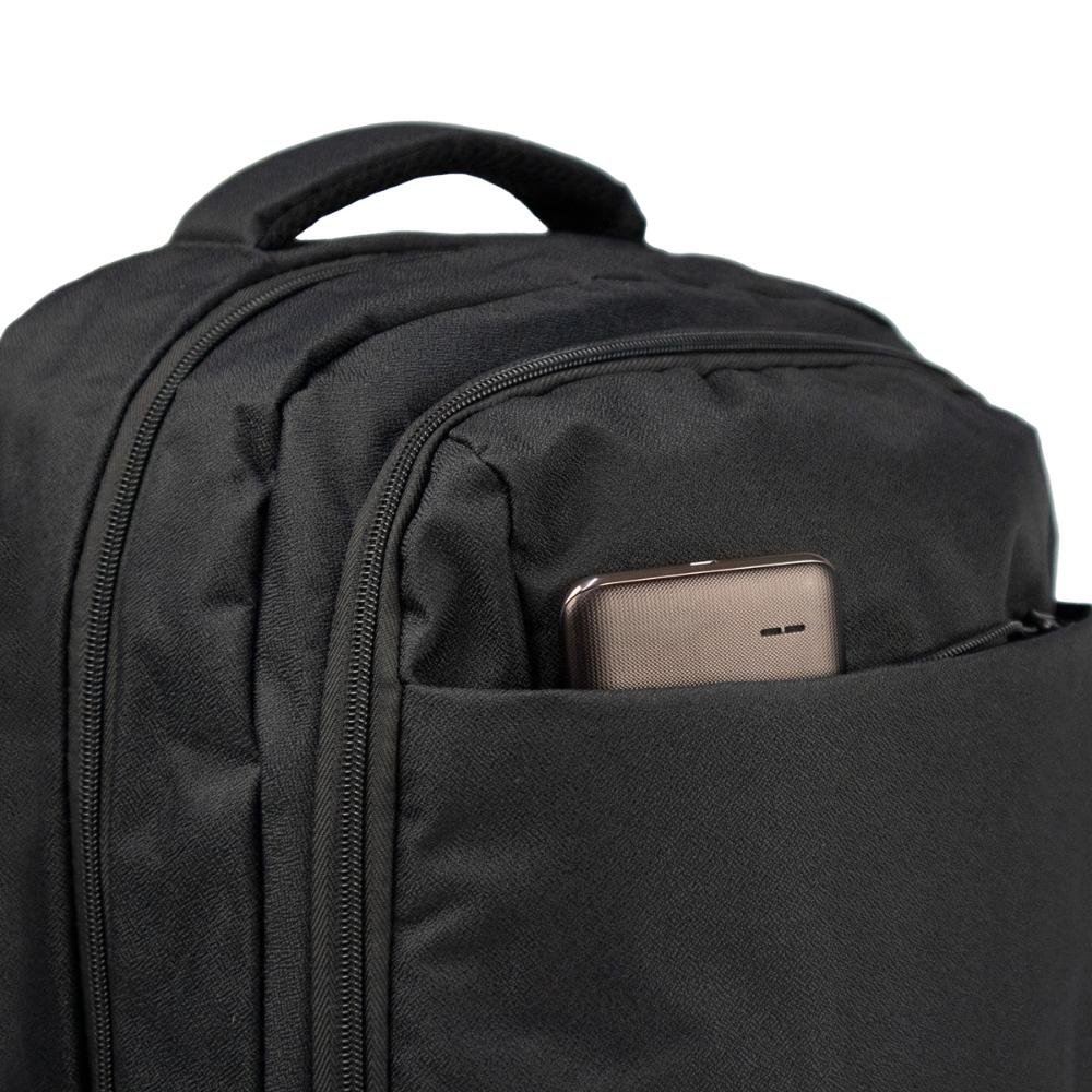 Mochila Notebook 18" USB 2 Bolsos 62.3825.1 Unicross Preto 8