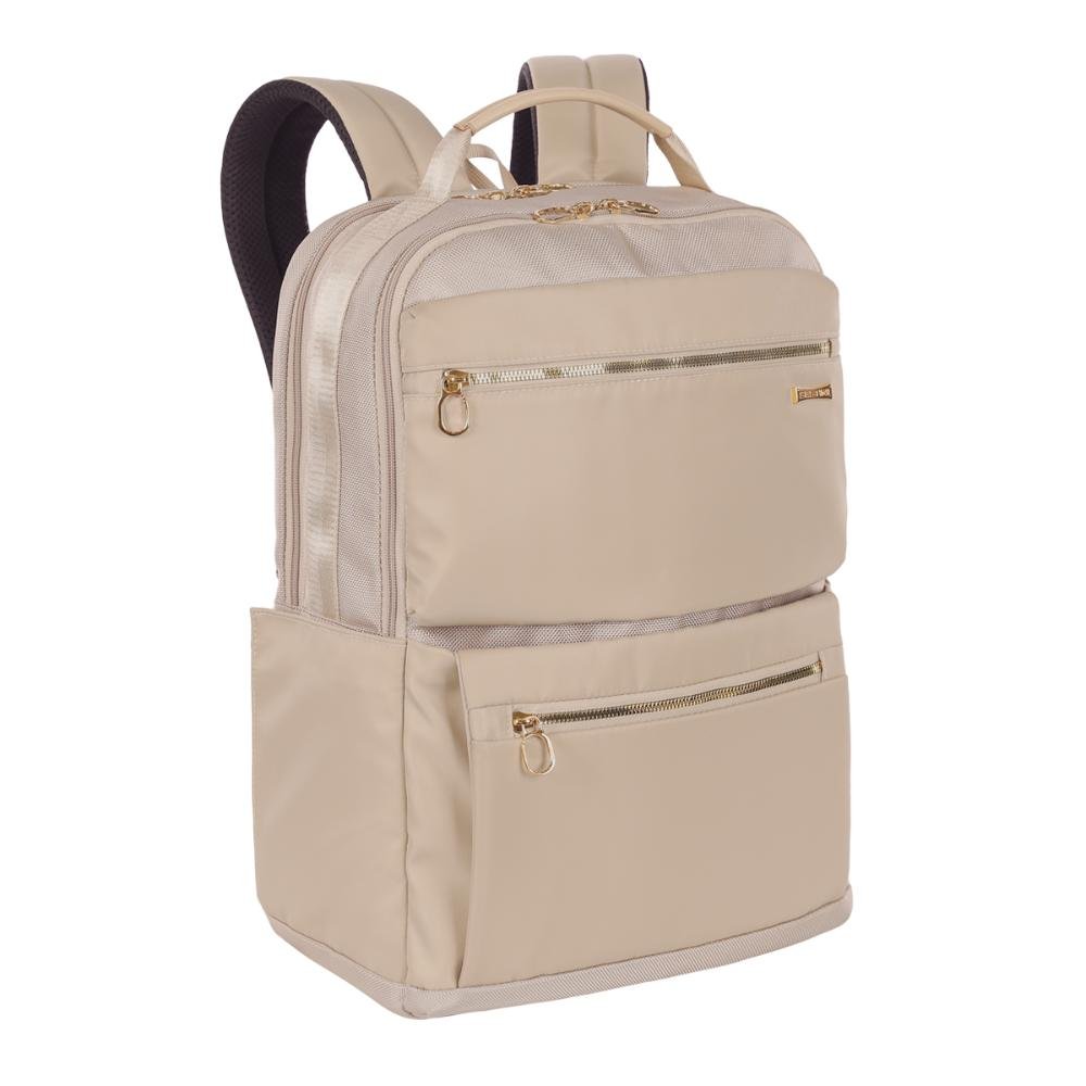 Mochila Notebook 2 Compartimentos Elegance 20900-13 Sestini Nude 3