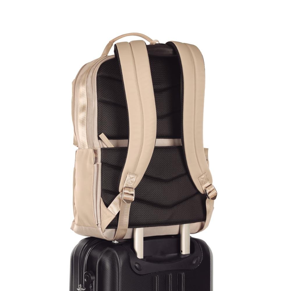Mochila Notebook 2 Compartimentos Elegance 20900-13 Sestini Nude 5