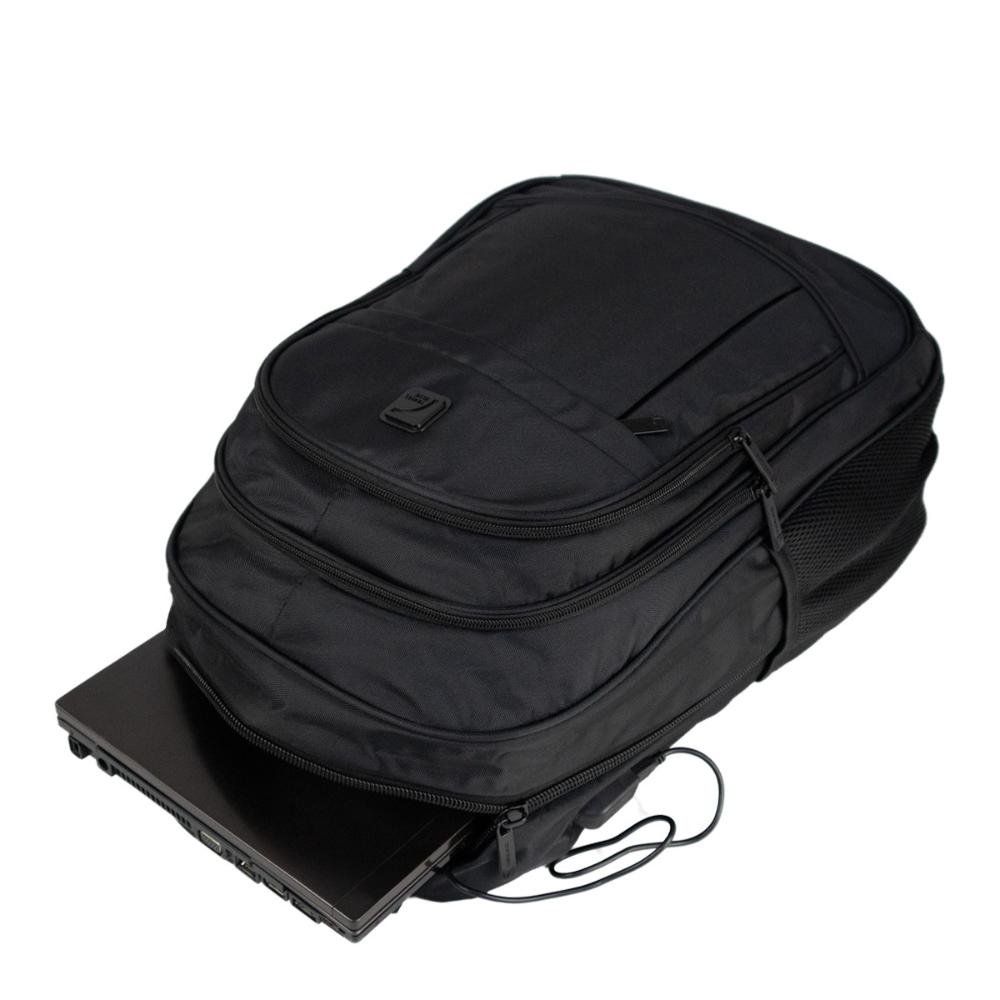 Mochila Notebook 3 Compartimentos BP5753.1 Travel Blue Preto 5