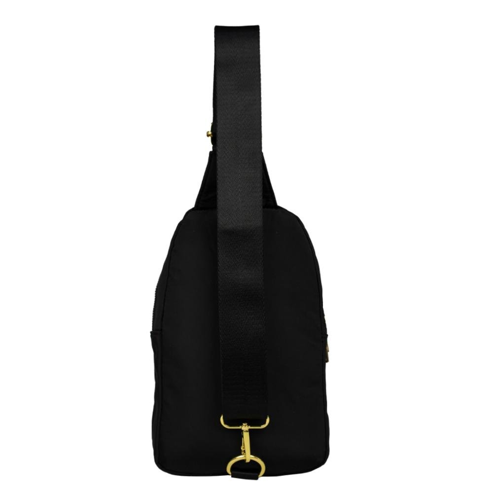 Mochila Transversal Sport LPN0021-09B Let's Go Preto 2