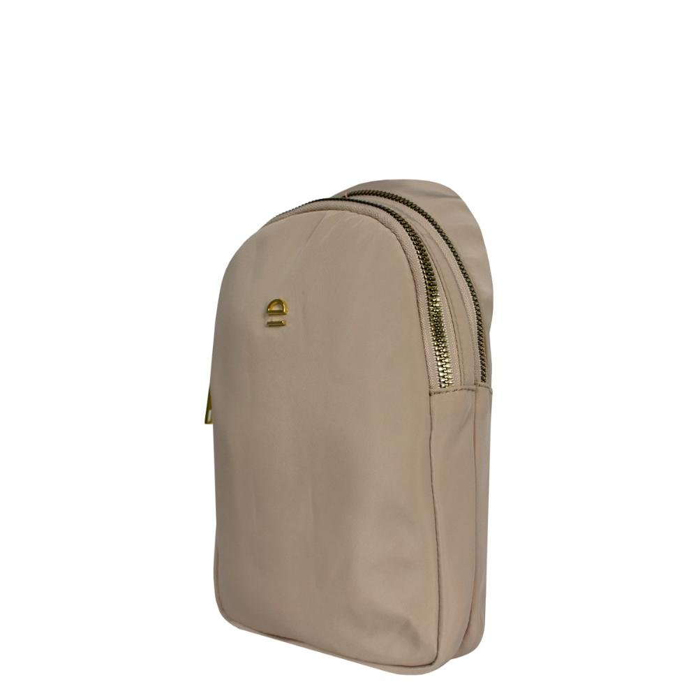Mochila Transversal Sport LPN0021-09B Let's Go Bege 2