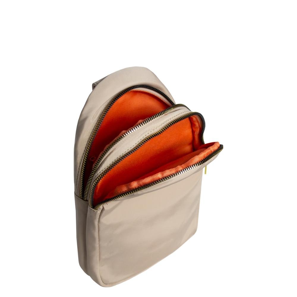 Mochila Transversal Sport LPN0021-09B Let's Go Bege 4