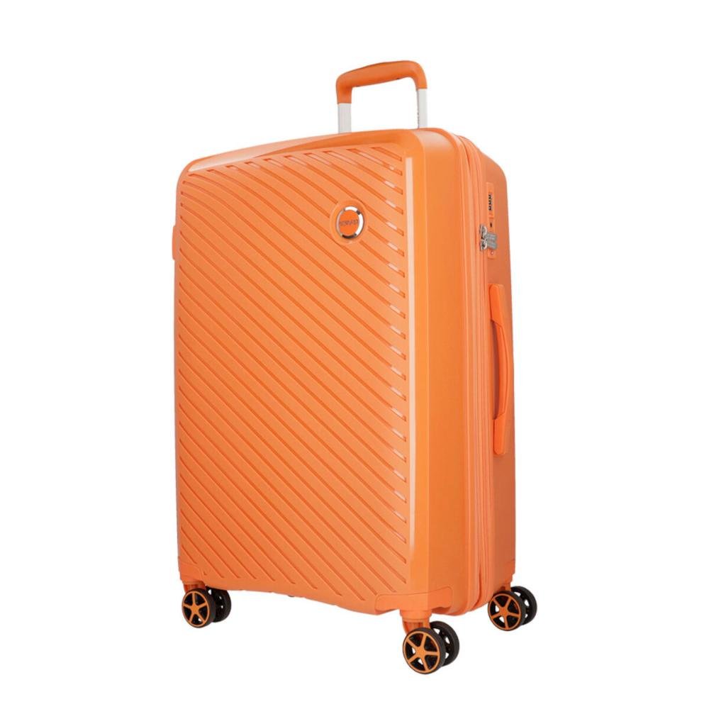 Mala Grande 32kg Polipropileno com Rodas Giro 360º Zanzibar American Tourister Laranja 2