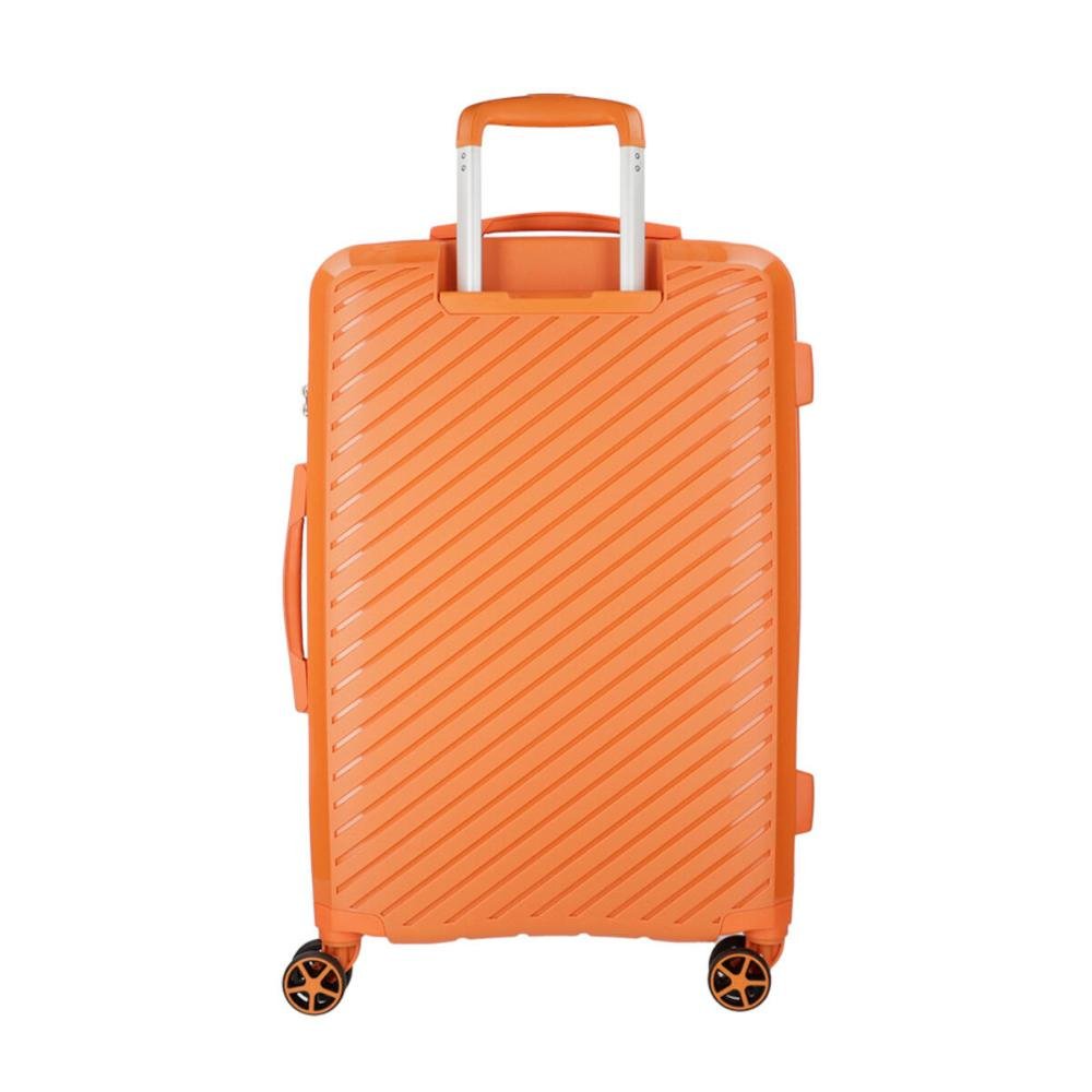 Mala Grande 32kg Polipropileno com Rodas Giro 360º Zanzibar American Tourister Laranja 4