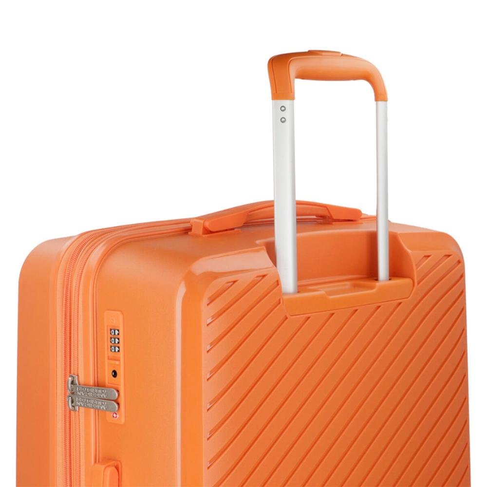 Mala Grande 32kg Polipropileno com Rodas Giro 360º Zanzibar American Tourister Laranja 5