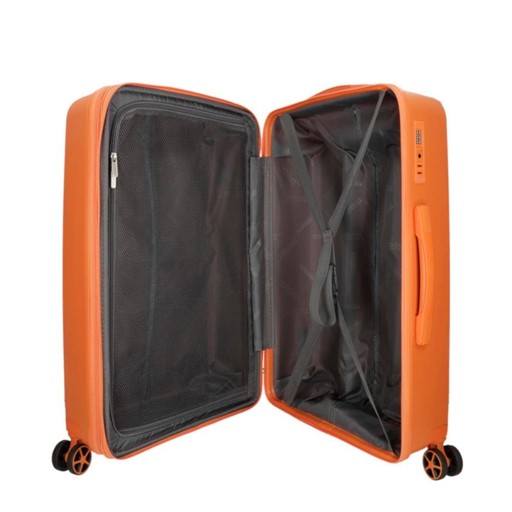 Mala Grande 32kg Polipropileno com Rodas Giro 360º Zanzibar American Tourister Laranja 6