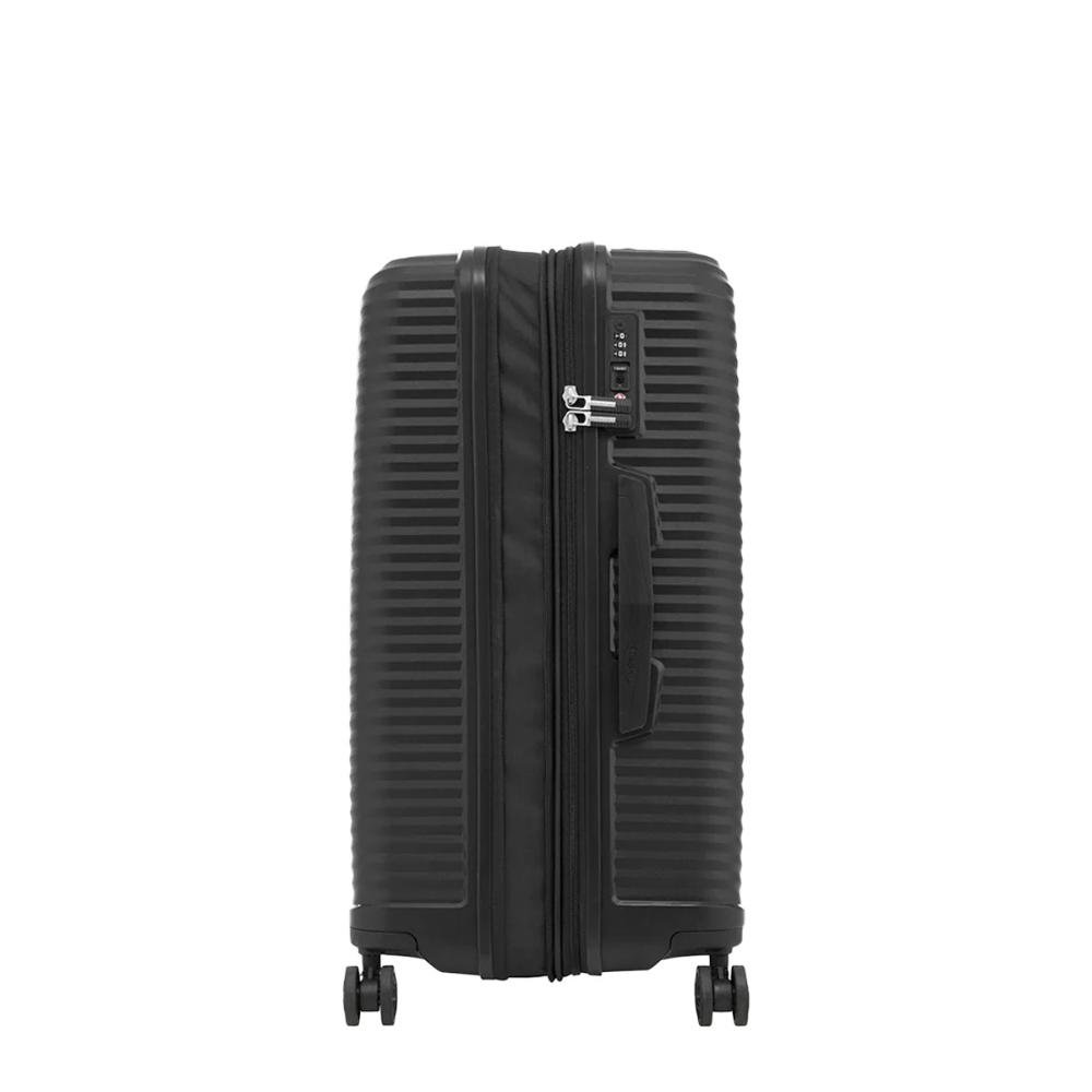Mala Grande 32kg Polipropileno Rodas Giro 360º Varro Samsonite Preto 3