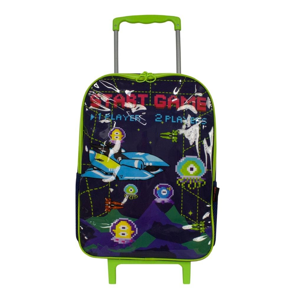Mochila de Rodinha Start Game Infantil Luxcel