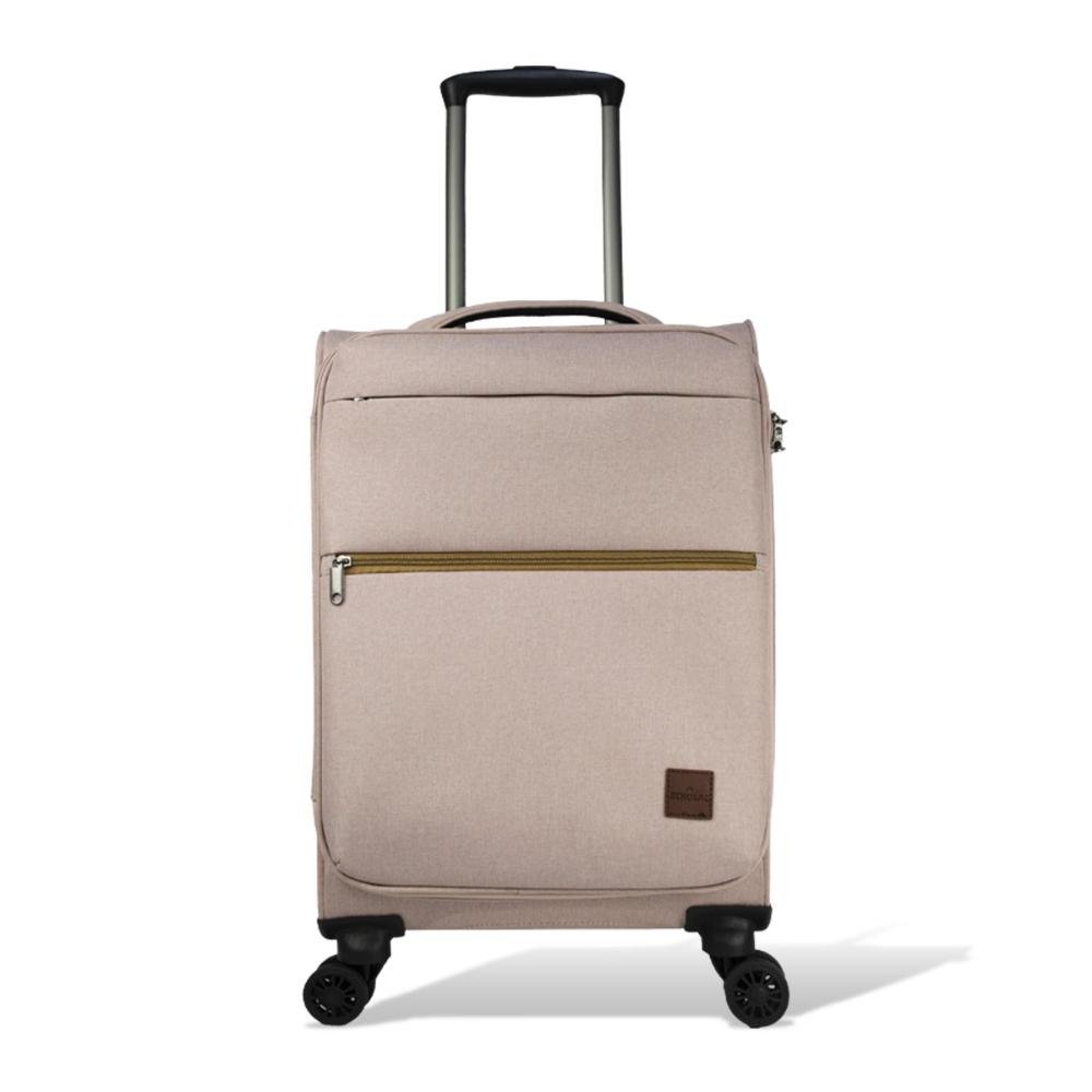 Mala Pequena De Bordo 10kg Poliéster com Rodas Giro 360º Soft Line Echolac