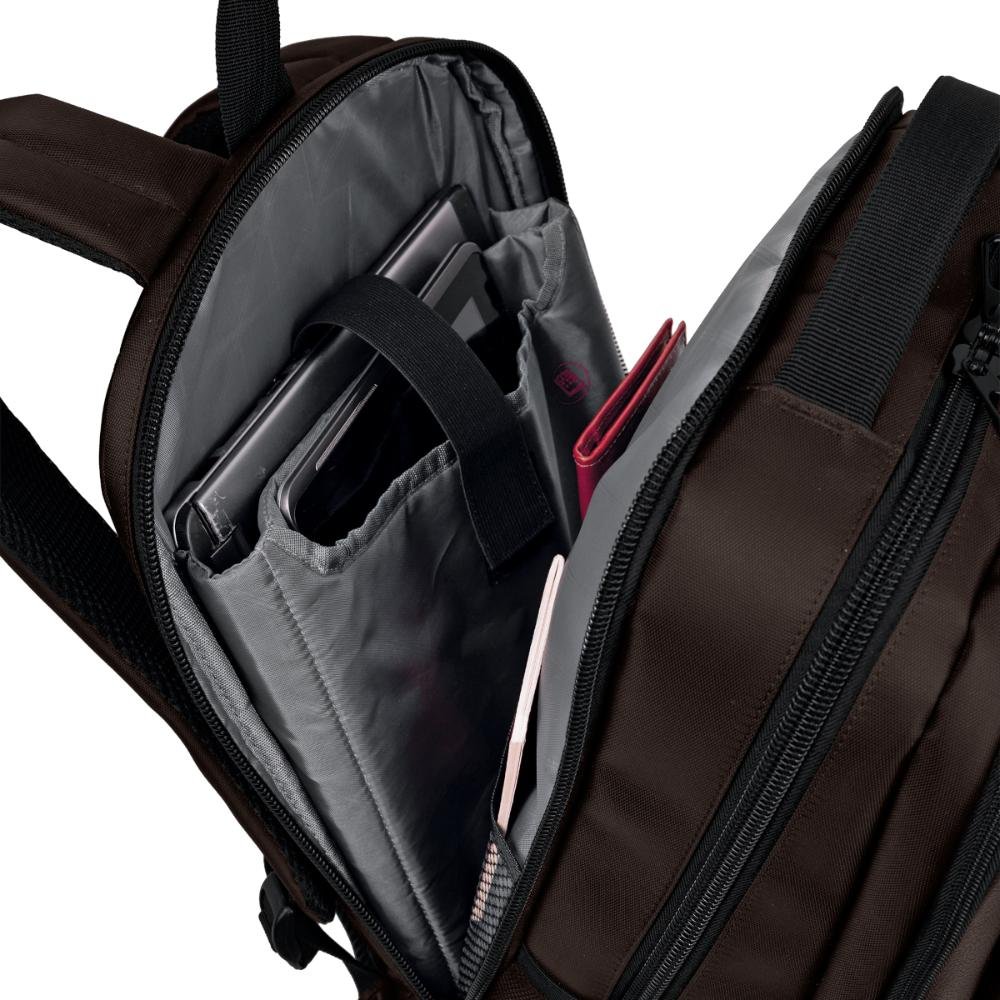 Mochila 3 Compartimento Prime 20754 Sestini Marrom 6