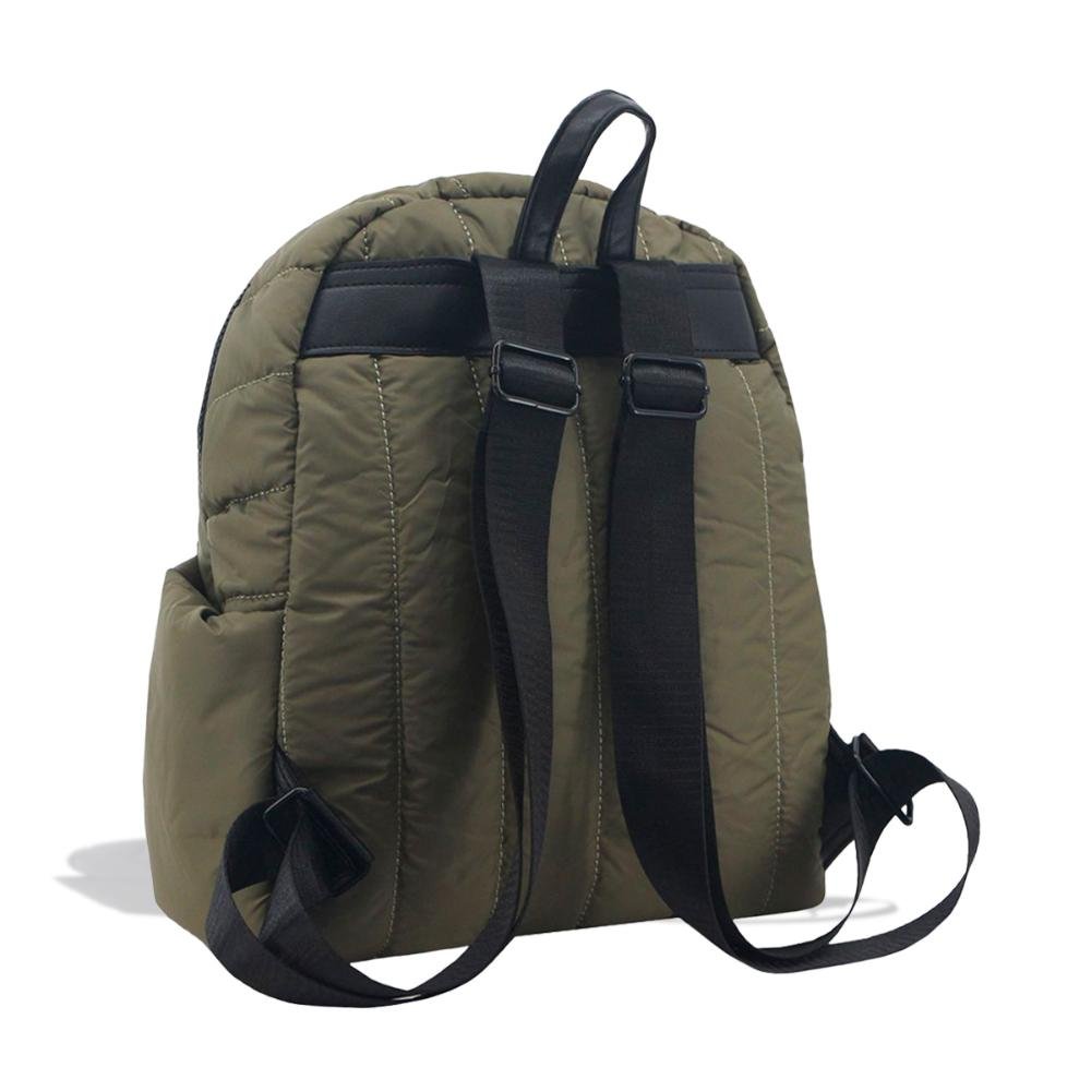 Mochila Feminina Puffer New Sport Nylon Amayra Verde 2