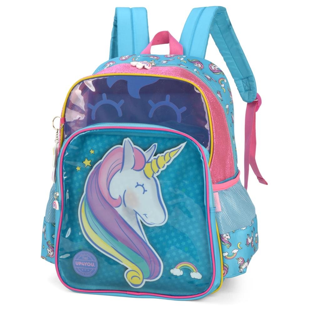 Mochila Unicórnio Infantil IS39421UP Up4you Verde 2