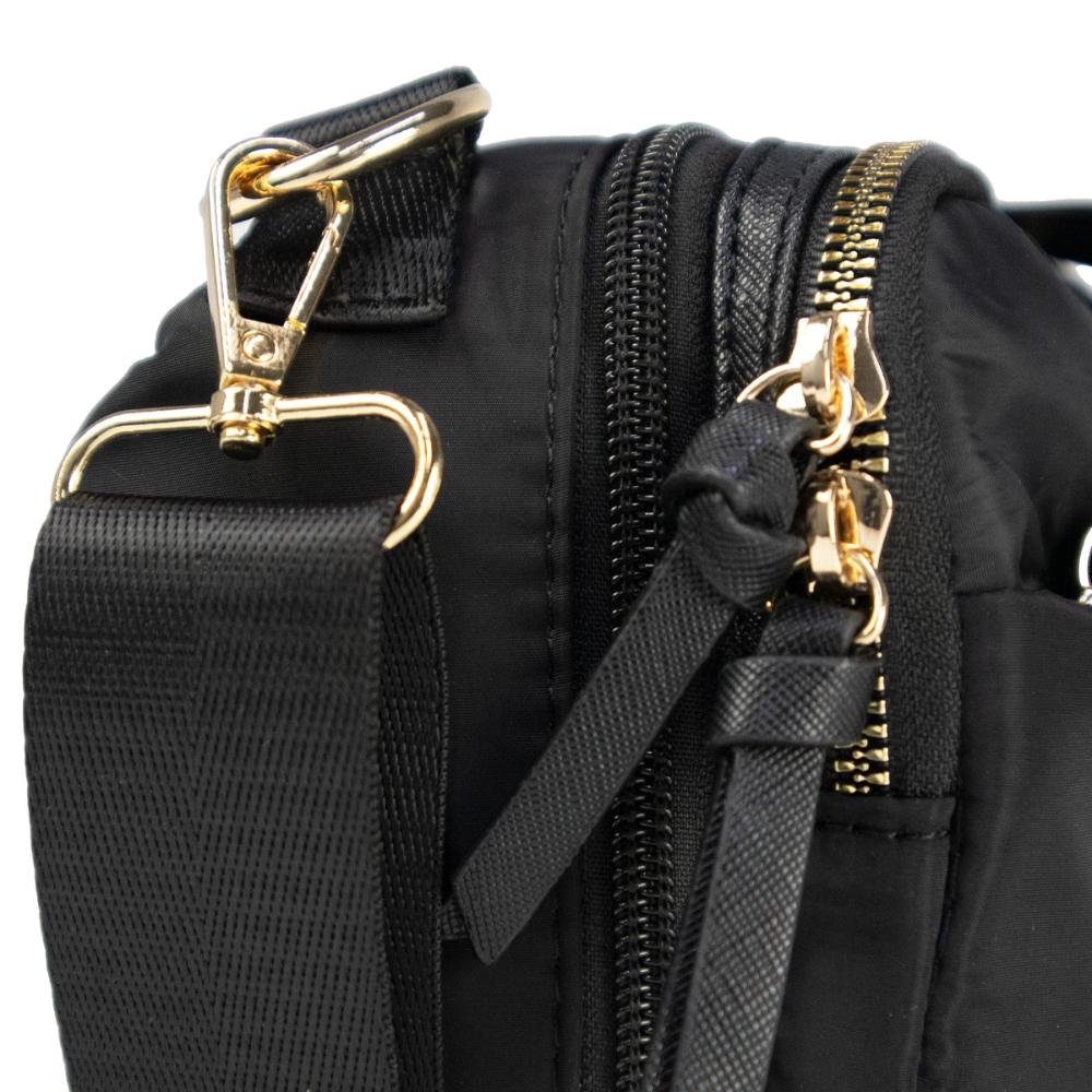 Mochila Sport Nylon 2 em 1 Le Postiche Preto 10