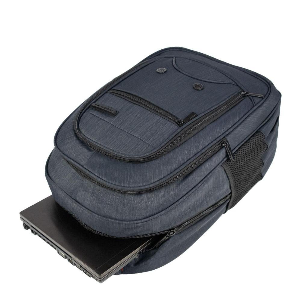 Mochila Notebook 15,6'' com 3 Compartimentos 6236111 Unicross Preto 6