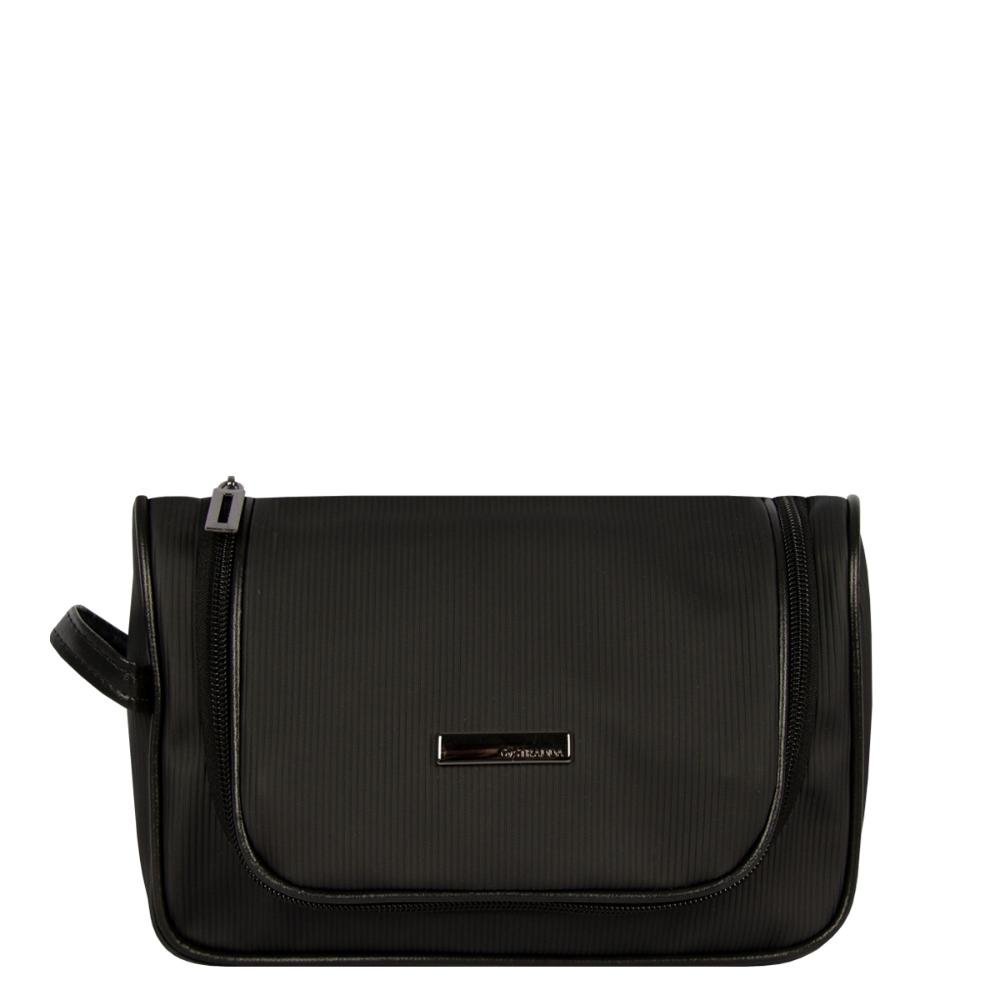 Necessaire de Viagem com Potes Canelada Bicolor Stradda