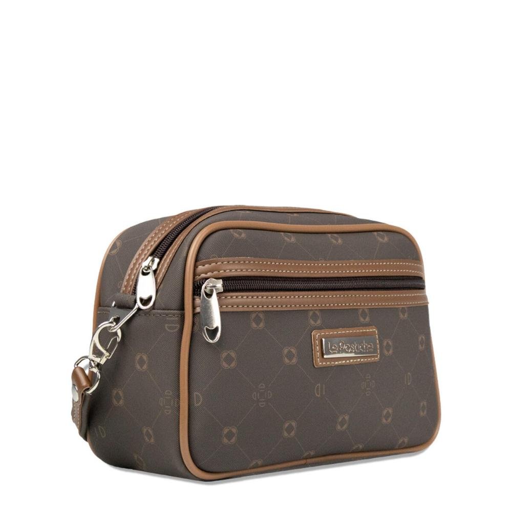 Nécessaire Plus Monograma LP25 Lansay Café 4