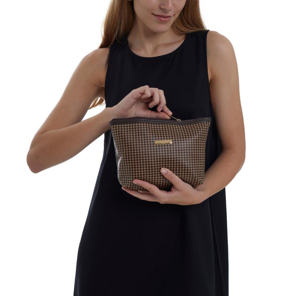 Nécessaire Trapézio Pied Poulet EX83PP Lepostiche Preto 2