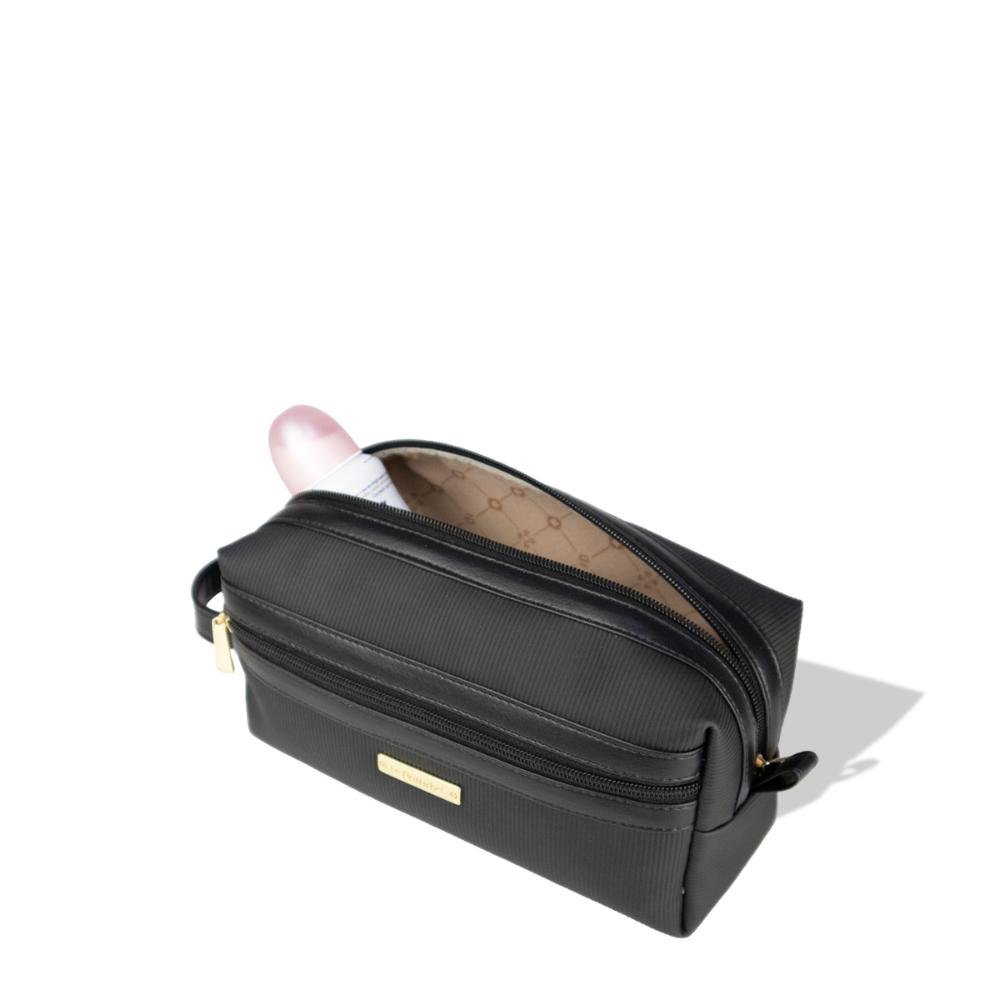 Necessaire Estojo Feminina Canelado EX639CFP Le Postiche Preto 4