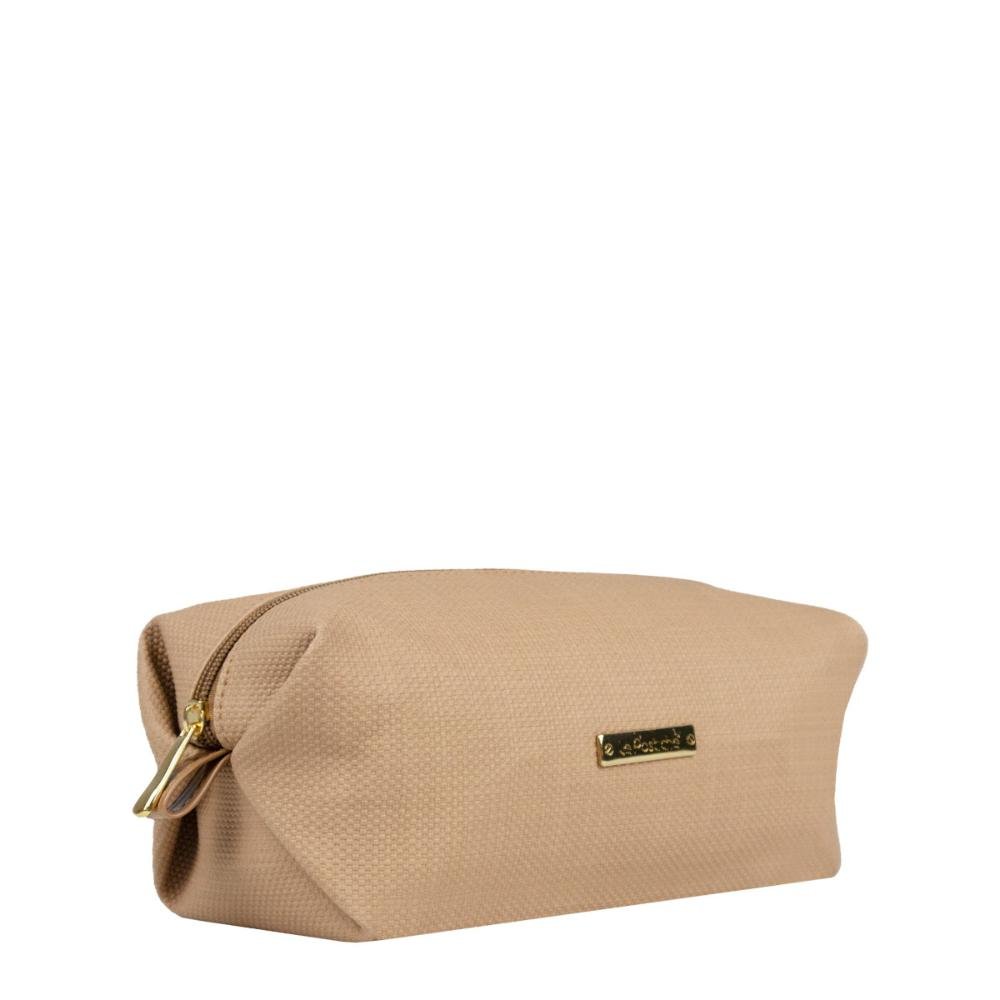 Necessaire Estojo Linho EX1073LH Le Postiche Bege 3