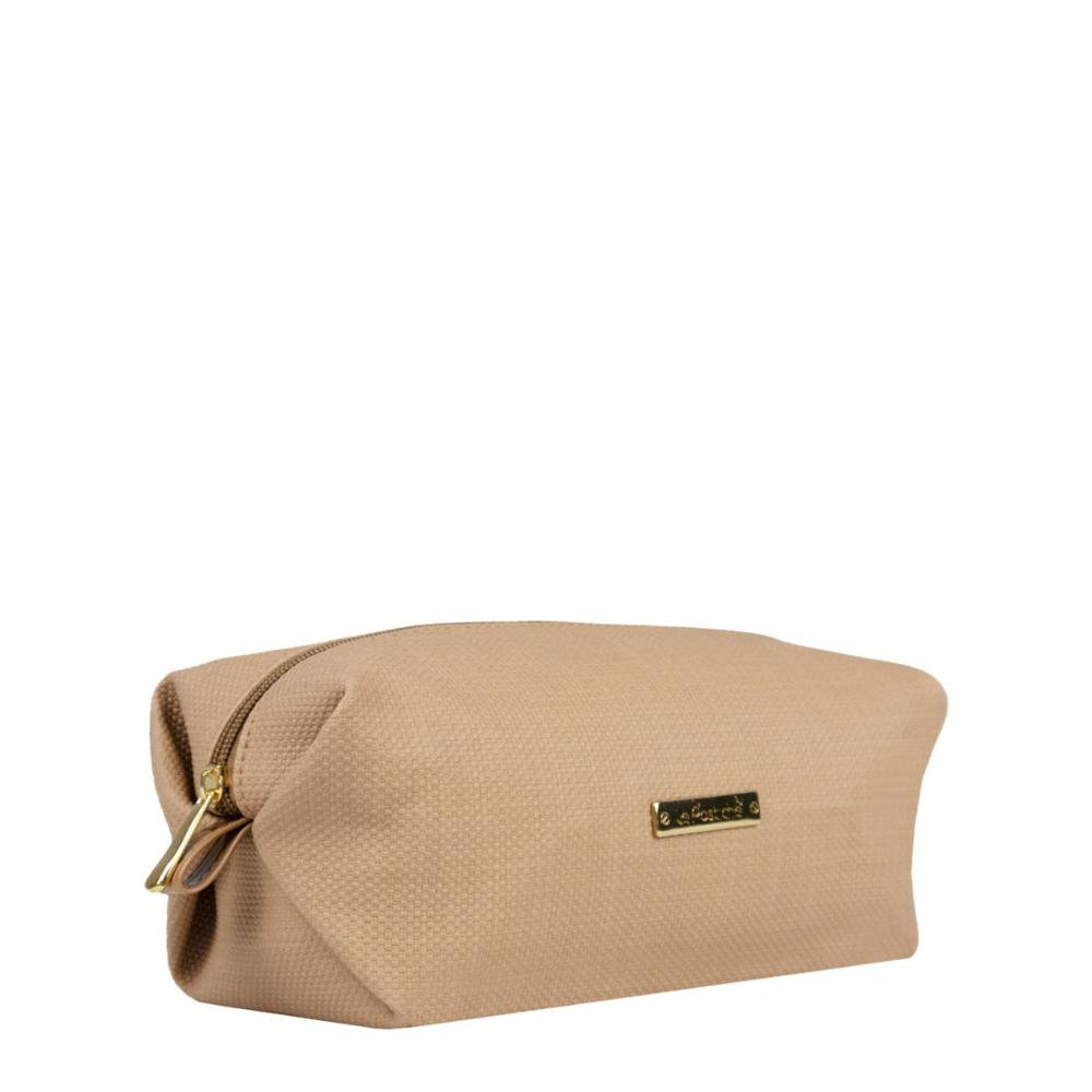 Necessaire Estojo Linho EX1073LH Le Postiche Bege 7