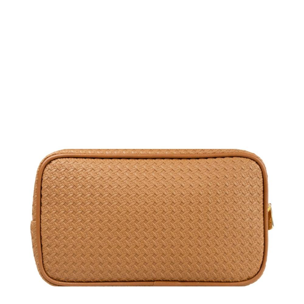 Necessaire Estojo Tressê EX-1070 Le Postiche Caramelo 2