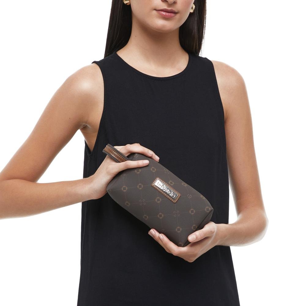 Nécessaire Estojo Monograma LP25 Lansay Café 2