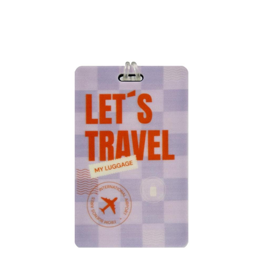 Tag Identificadora de Bagagem Let's Travel Slooth