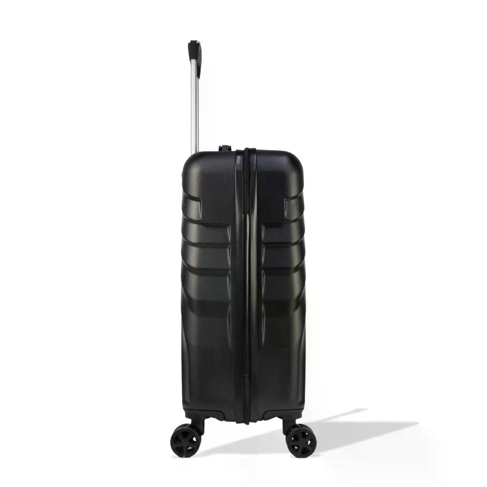 Mala Pequena de Bordo 10kg ABS Rodas Giro 360º Curve Seanite Preto 4