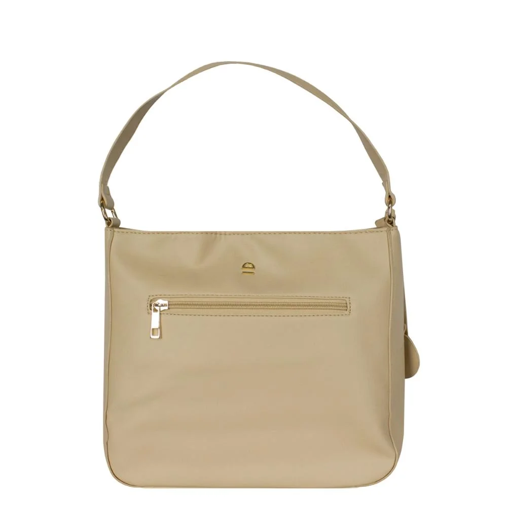 Bolsa Ombro Tressê Le Postiche Bege 3