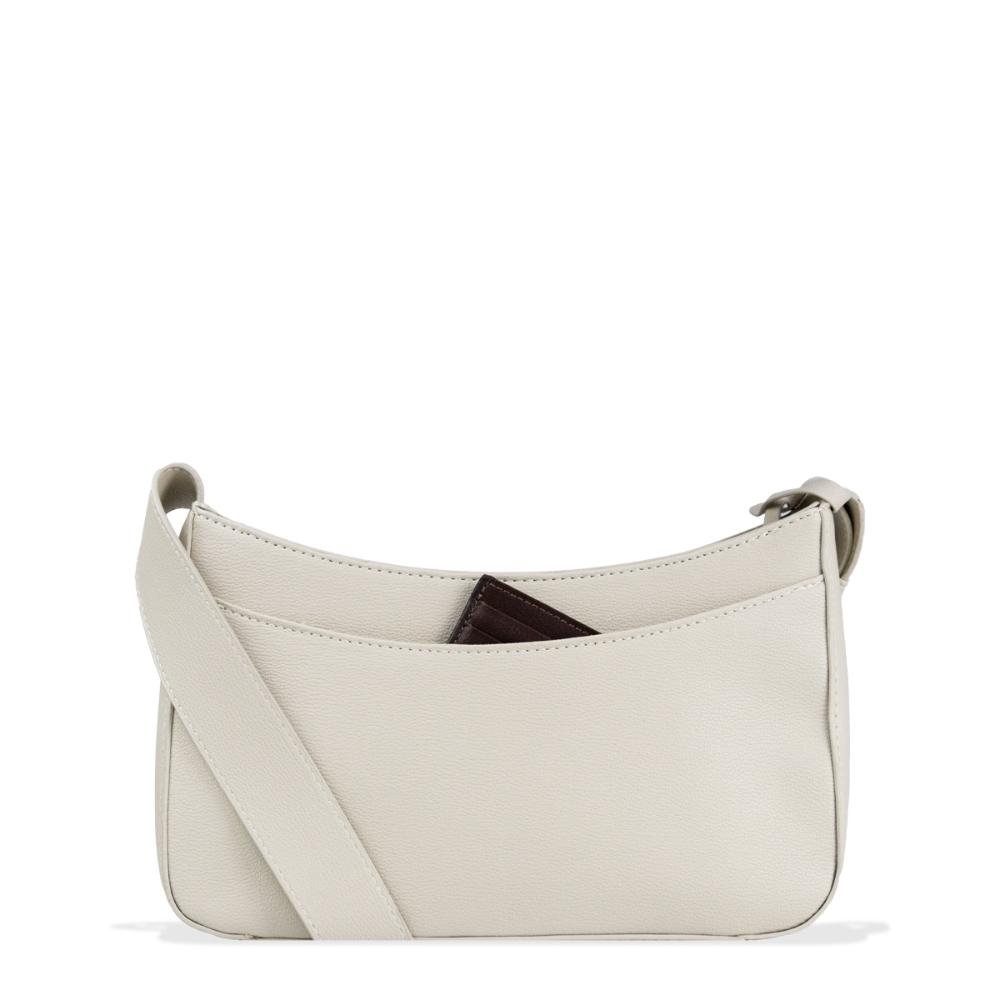 Bolsa Tiracolo com Mini Carteira Essentials Le Postiche Off White 2