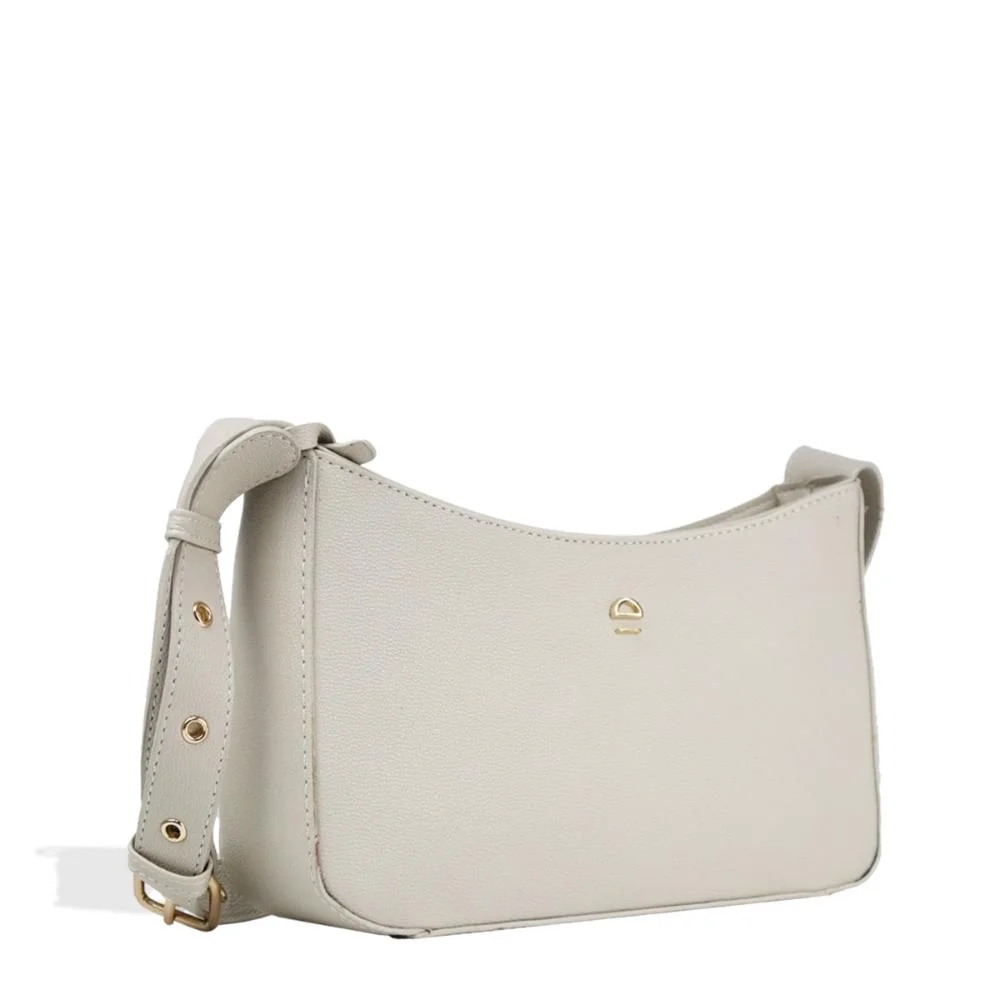Bolsa Tiracolo com Mini Carteira Essentials Le Postiche Off White 3