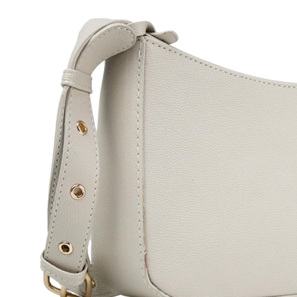 Bolsa Tiracolo com Mini Carteira Essentials Le Postiche Off White 6