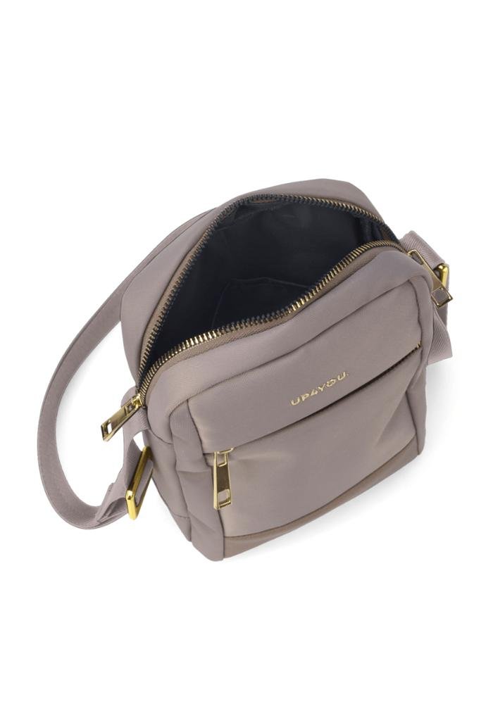 Bolsa Trasversal Lazer EX20076UP Luxcel Bege 14