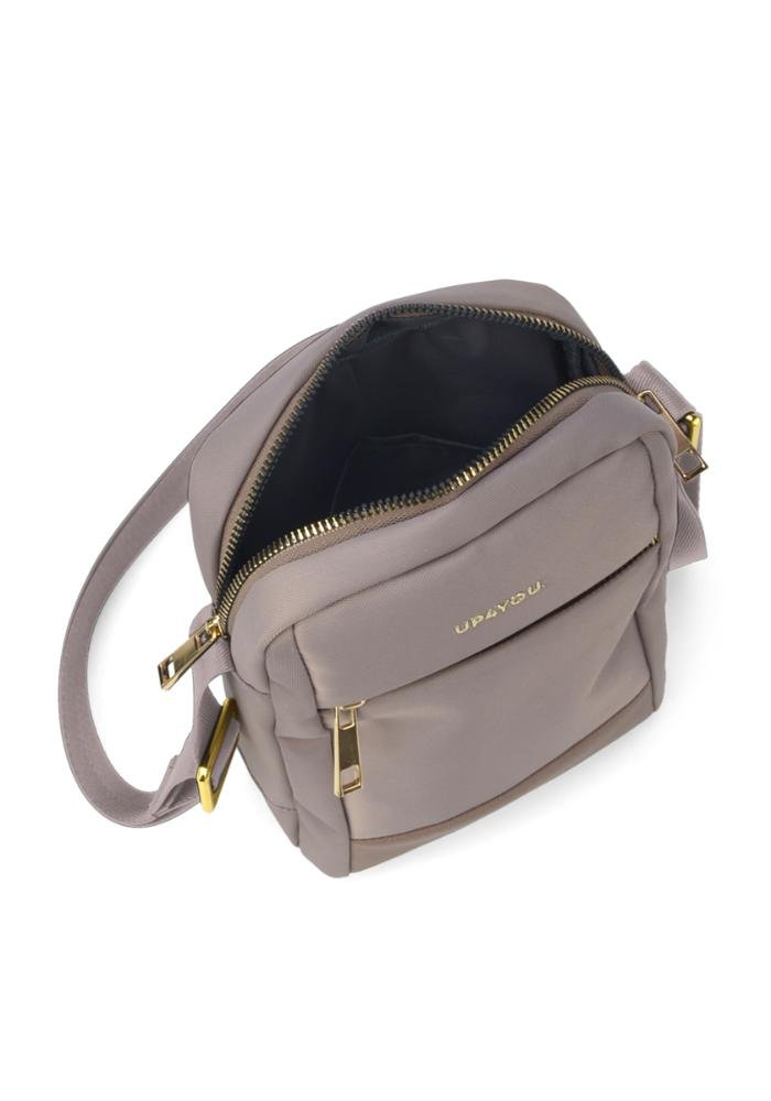 Bolsa Trasversal Lazer EX20076UP Luxcel Bege 7