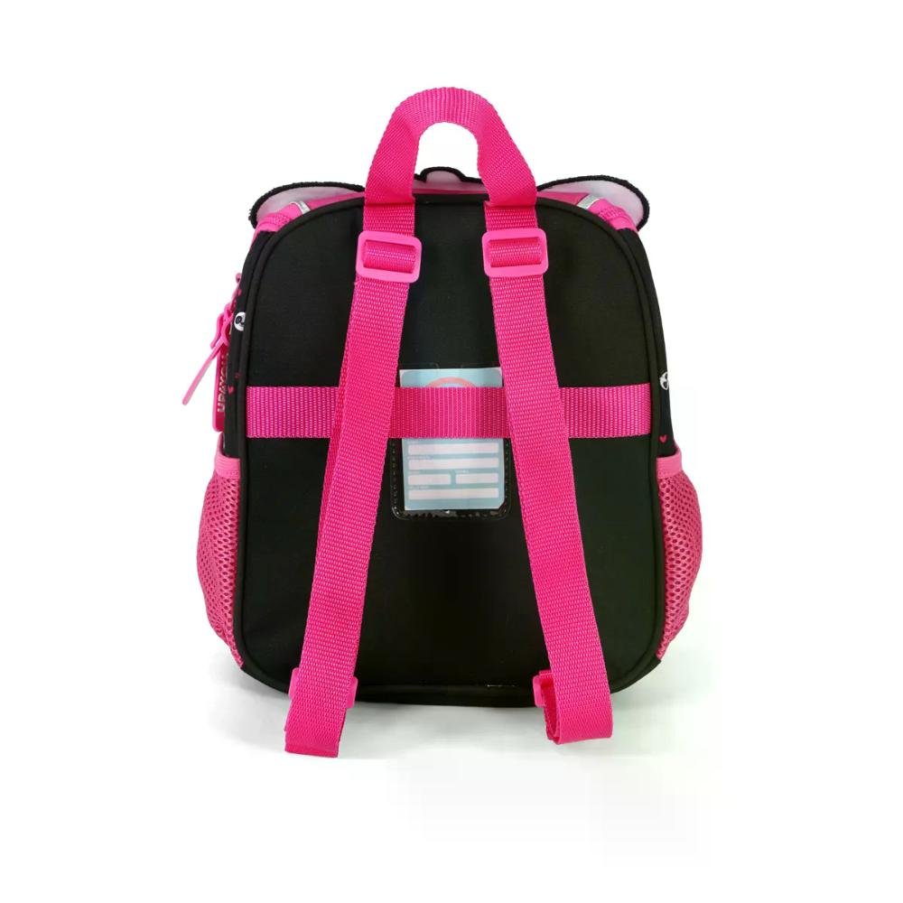 Lancheira Costas Infantil Panda e Gatinho Fofos Up4you Rosa 2