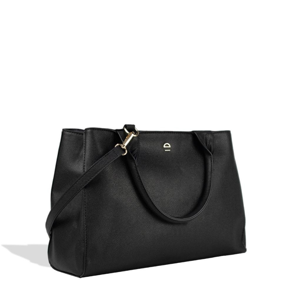 Bolsa Mão e Transversal Togo SS240083 Le Postiche  Preto 3