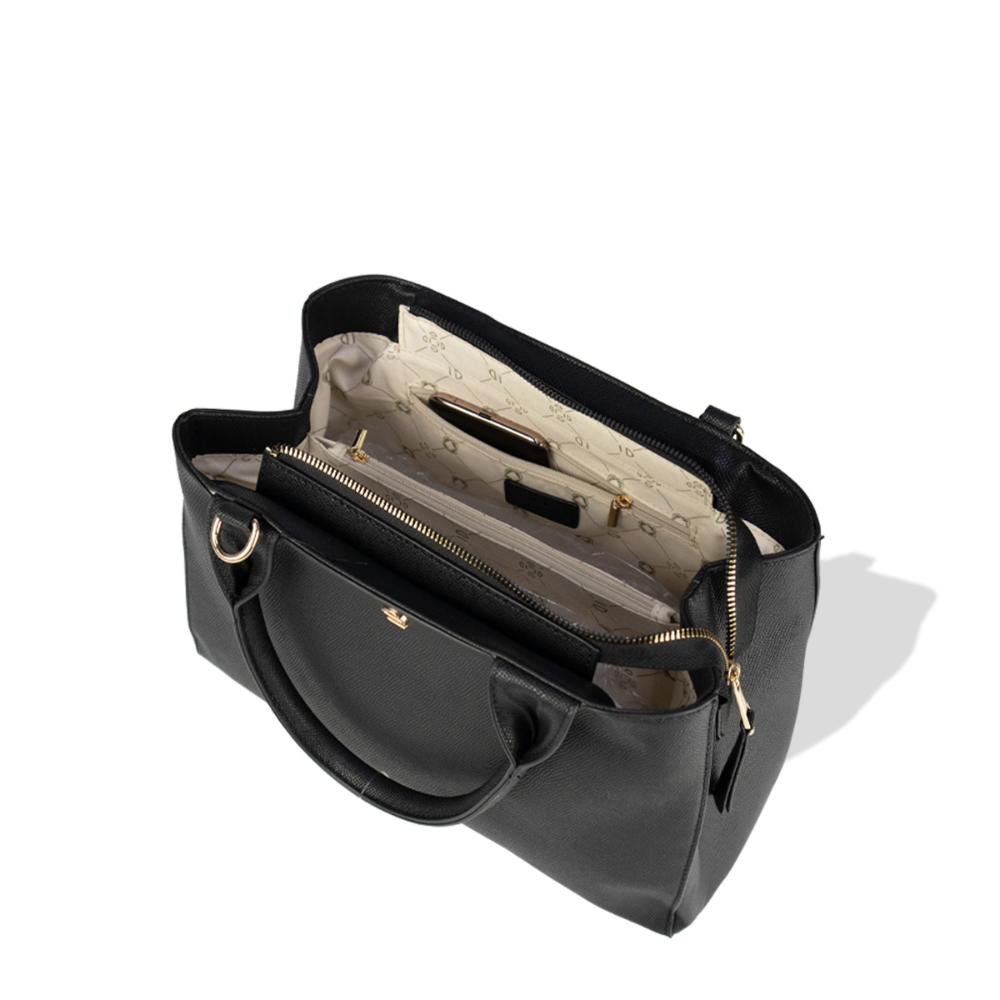 Bolsa Mão e Transversal Togo SS240083 Le Postiche  Preto 4